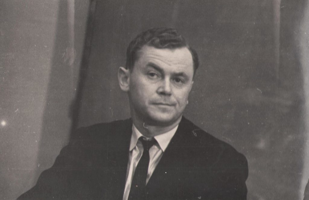 О.М. Белоцерковский на научной конференции, 1964 г.